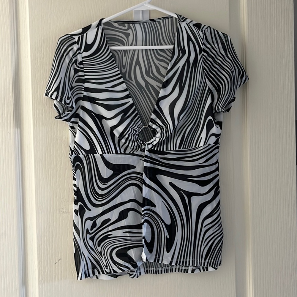 Patterned Top